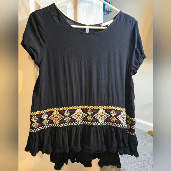 Anthropologie | Tops | Anthropologie Eri Ali Misha Embroidered